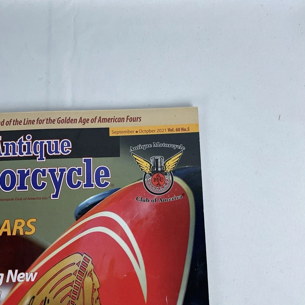 2021 The‎ Antique Motorcycle Magazines Lot Of  Volume 60 # 5, 6, 15